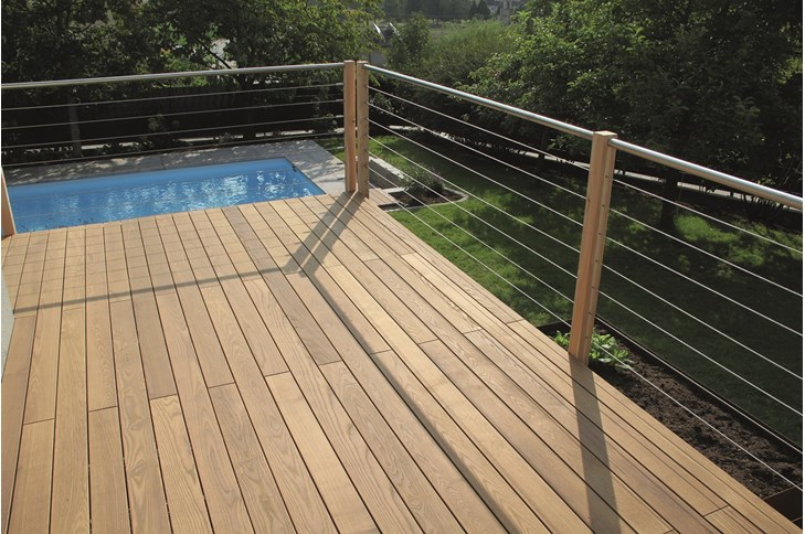 Karle & Rubner Terracon Terrassendiele Thermo-Esche gebürstet 4